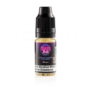 Blueberry Raspberry Strawberry Bar Salts Nic Salt 10ml E-liquid
